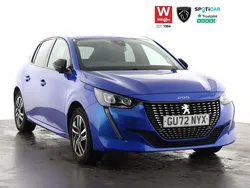 Blue Used 2022 Peugeot 208 Allure+ Hatchback | £13,499 (Fair price)