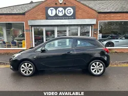 Black Used 2017 Vauxhall Corsa Hatchback | £7,995 (A bit pricey)