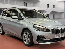 Silver Used 2018 BMW 218 Luxury Line MPV | £9,495 (Fair price)