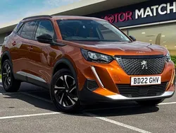Orange Used 2022 Peugeot 2008 Allure Premium SUV | £14,995 (Good price)