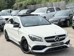 White Used 2017 Mercedes CLA45 AMG Estate | £19,495 (Fair price)