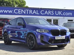 Blue Used 2022 BMW X4 Competition Edition SUV | £52,995 (Good price)