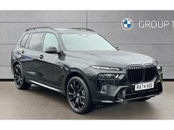 Black sapphire metallic paint Used 2025 BMW X7 M Sport SUV | £74,995 (Good price)