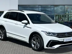 Pure white Used 2023 VW Tiguan R-line Edition SUV | £28,014 (Fair price)