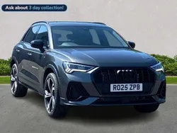 Grey New 2025 Audi Q3 Black Edition SUV | £36,732 (Fair price)