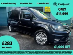 Blue Used 2016 VW Caddy Maxi Life MPV | £14,499 (Fair price)