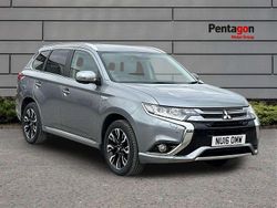 Grey Used 2016 Mitsubishi Outlander P-HEV SUV | £15,895 (Expensive)