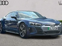 Blue Used 2023 Audi e-tron GT quattro Comfort Sedan | £53,400 (Fair price)