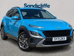 Blue Used 2022 Hyundai Kona Premium SUV | £17,731 (Fair price)