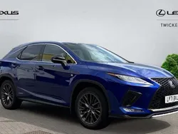 Used 2022 Lexus RX450h Sport Line SUV | £33,950 (A bit pricey)