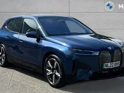 Phytonic blue Used 2022 BMW iX M Sport SUV | £31,847 (Fair price)