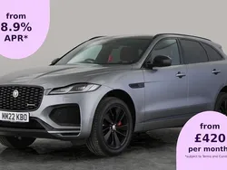 Grey Used 2022 Jaguar F-Pace R-Dynamic SUV | £28,660 (Fair price)