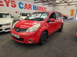 Red Used 2012 Nissan Note N-TEC MPV | £6,150 (Expensive)