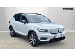 Silver Used 2022 Volvo XC40 Pro SUV | £28,592 (Fair price)