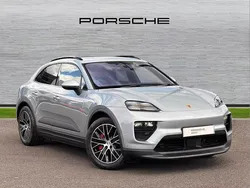 Silver New 2025 Porsche Macan SUV | £79,999 (A bit pricey)