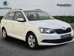 Candy white Used 2018 Skoda Fabia SE Estate | £8,195 (Good price)