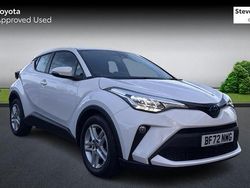 White Used 2022 Toyota C-HR SUV | £17,465 (Fair price)
