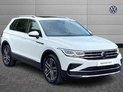 White Used 2023 VW Tiguan Elegance SUV | £28,470 (Fair price)