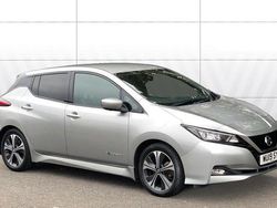 Silver Used 2019 Nissan Leaf Tekna Hatchback | £8,794 (Fair price)