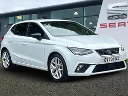 White Used 2020 Seat Ibiza FR Hatchback | £11,995 (Fair price)