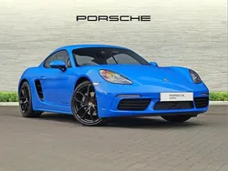 Blue Used 2023 Porsche Cayman Edition Coupe | £56,990 (Fair price)