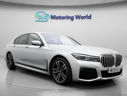 Silver Used 2021 BMW 745e M Sport Sedan | £30,500