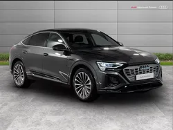 Grey Used 2024 Audi Q8 e-tron S-Line SUV | £48,999 (Expensive)