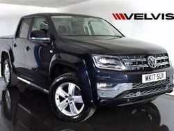 Black Used 2017 VW Amarok Highline Pickup | £23,986 (Fair price)