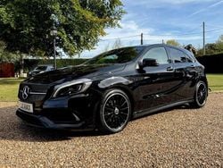 Black Used 2018 Mercedes A200 AMG line Hatchback | £14,900 (Fair price)
