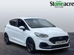 White Used 2023 Ford Fiesta ST Hatchback | £20,240 (Fair price)
