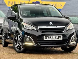 Black Used 2014 Peugeot 108 Allure Hatchback | £4,795 (Fair price)
