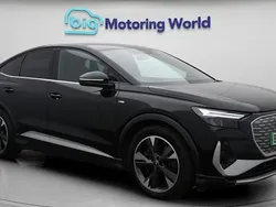 Used 2022 Audi Q4 Sportback e-tron S-Line SUV | £28,500 (Super price)