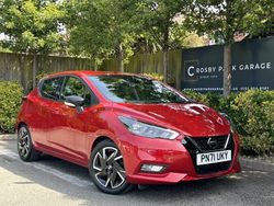 Red Used 2021 Nissan Micra Acenta Hatchback | £14,250 (Fair price)