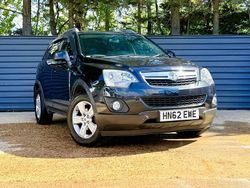Black Used 2012 Vauxhall Antara SUV | £2,845 (Fair price)