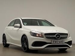 White Used 2017 Mercedes A160 AMG line Hatchback | £12,998 (Fair price)