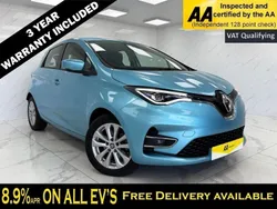 Blue Used 2021 Renault Zoe Iconic Hatchback | £10,695 (Fair price)
