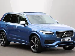 Blue Used 2018 Volvo XC90 R-Design SUV | £26,500 (Fair price)