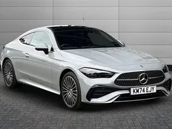Alpine grey Used 2024 Mercedes CLE300 AMG Line Premium Coupe | £46,990 (Super price)