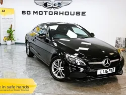 Black Used 2016 Mercedes C220 Coupe | £11,985 (Fair price)