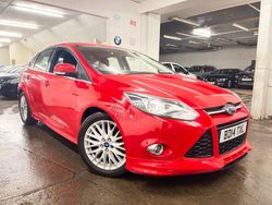 Red Used 2014 Ford Focus Zetec Hatchback | £3,795 (Fair price)
