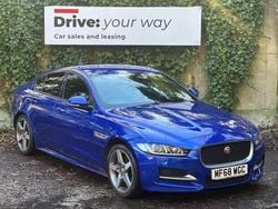 Blue Used 2018 Jaguar XE R-Sport Sedan | £8,995 (Fair price)