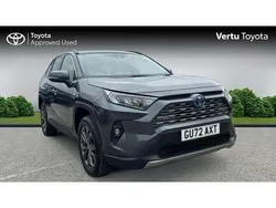 Grey Used 2022 Toyota RAV4 Hybrid Design SUV | £24,539 (Fair price)