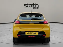 Yellow Used 2021 Peugeot 208 Allure Premium Hatchback | £13,000 (Fair price)