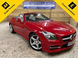 Red Used 2011 Mercedes SLK200 Sport Edition Cabriolet | £11,995 (Expensive)