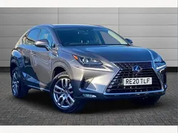 Mercury grey Used 2020 Lexus NX300h SUV | £23,595 (Fair price)