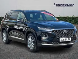 Black Used 2019 Hyundai Santa Fe Premium SUV | £24,880 (Fair price)