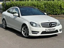 White Used 2014 Mercedes C220 Sport Edition Coupe | £6,500 (Super price)