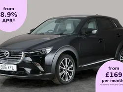 Black Used 2016 Mazda CX-3 Inclusive SUV | £10,361 (Fair price)