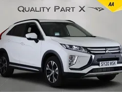 White Used 2020 Mitsubishi Eclipse Cross SUV | £11,875 (Fair price)