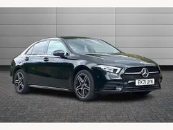 Black Used 2021 Mercedes A250 AMG Line Premium Sedan | £21,150 (Fair price)